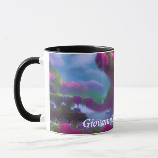 Giovanni's Morning Tea Gepersonaliseerd Mok (Links)