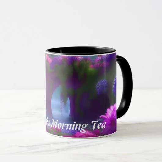 Giovanni's Morning Tea Gepersonaliseerd Mok (Voorkant rechts)