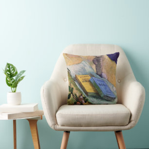 Gipsen beeldje Roos en romans Vincent van Gogh Kussen
