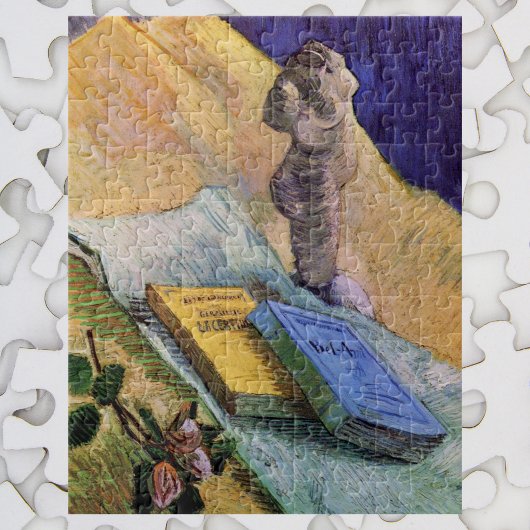 Gipsen beeldje Roos en romans Vincent van Gogh Legpuzzel