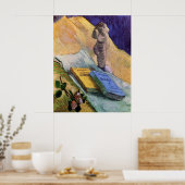 Gipsen beeldje Roos en romans Vincent van Gogh Poster (Keuken)