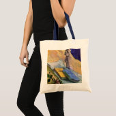 Gipsen beeldje Roos en Romans Vincent van Gogh Tote Bag (Voorkant (product))
