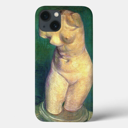 Gipsen beeldje van vrouwelijke torso door Vincent Case-Mate iPhone Case (Achterkant)