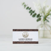 gipsmuur | grond | gebouw visitekaartje (Staand voorkant)