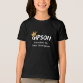 Gipson Pres Sr. Great Greatgrand (jeugd) Tri-Blend Shirt (Voorkant)