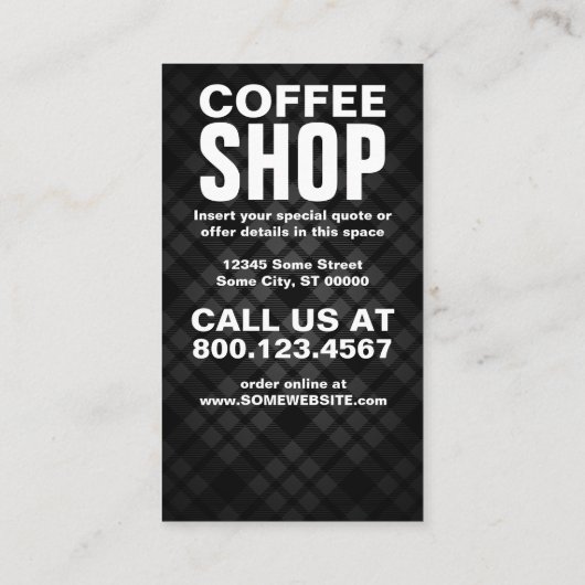 gipsplaat klantenkaartje (Achterkant)