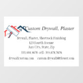 Gipsplaat, Pleisterwerk, Sheetrock Afwerking Raamsticker (Vel)