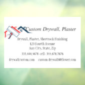 Gipsplaat, Pleisterwerk, Sheetrock Afwerking Raamsticker (Vel 3)