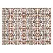 gipsplaat voor botanische druk  paddenstoelen tafelkleed (Voorkant (Horizontaal))