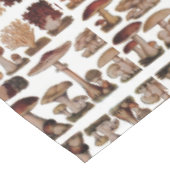 gipsplaat voor botanische druk  paddenstoelen tafelkleed (Gekanteld)