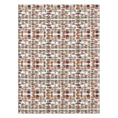 gipsplaat voor botanische druk  paddenstoelen tafelkleed (Voorkant)