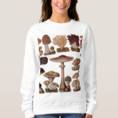 gipsplaat voor botanische druk  paddenstoelen trui (Voorkant)