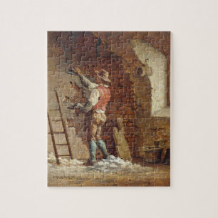 gipsplaten, c.1807 (olie op het paneel) legpuzzel