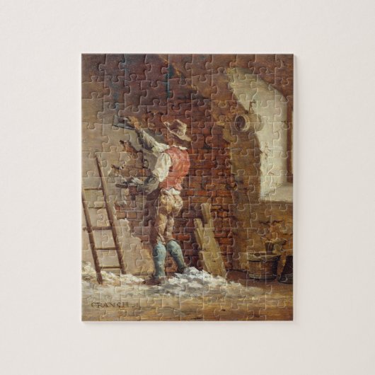 gipsplaten, c.1807 (olie op het paneel) legpuzzel (Verticaal)