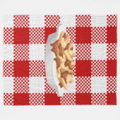 gipspuitdeken fleece deken (Voorkant (Horizontaal))