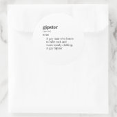 GIPSTER RONDE STICKER (Tas)