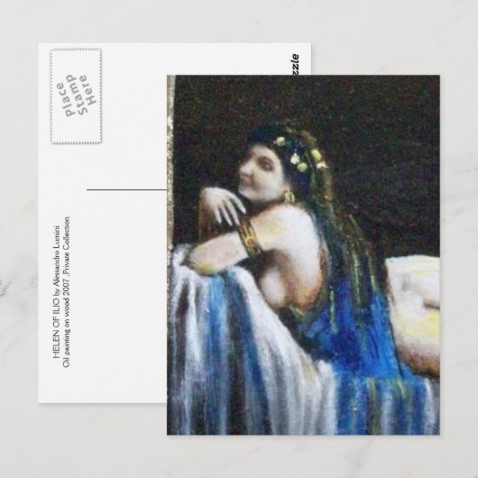 GIPSY BLUE BRIEFKAART (Voorkant / Achterkant)