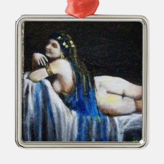 GIPSY BLUE METALEN ORNAMENT (Voorkant)