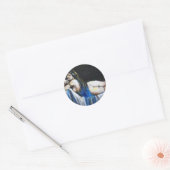 GIPSY BLUE RONDE STICKER (Envelop)