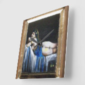 GIPSY BLUE VIERKANTE KLOK (Hoek)