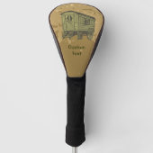Gipsy Caravan Wagon Golfheadcover (Voorkant)