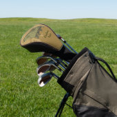 Gipsy Caravan Wagon Golfheadcover (Insitu)