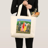 Gipsy Family 1986 Grote Tote Bag (Voorkant (product))