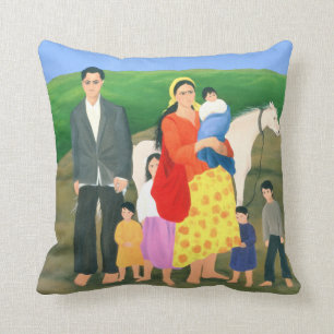 Gipsy Family 1986 Kussen