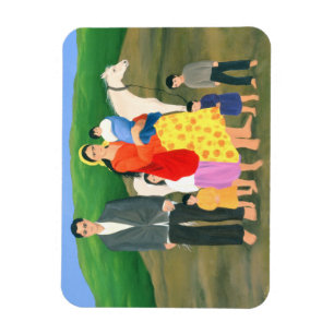 Gipsy Family 1986 Magneet