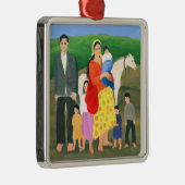 Gipsy Family 1986 Metalen Ornament (Rechts)