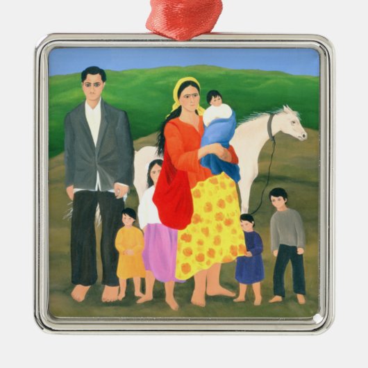 Gipsy Family 1986 Metalen Ornament (Voorkant)