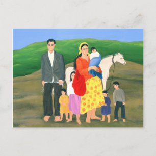 Gipsy Family Briefkaart