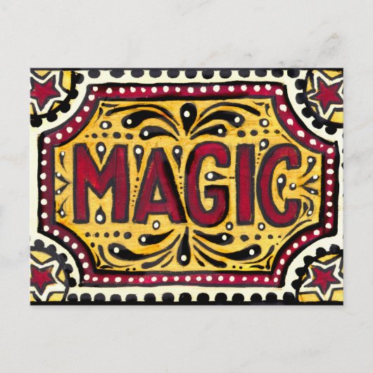 Gipsy Magic Briefkaart (Voorkant)