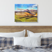Gipsy Moth Canvas Afdruk (Insitu (Slaapkamer))