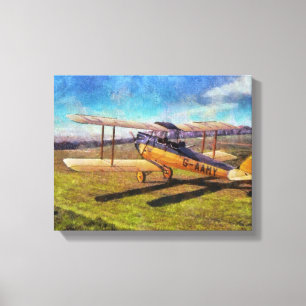Gipsy Moth Canvas Afdruk