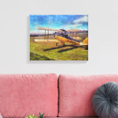 Gipsy Moth Canvas Afdruk (Insitu (Woonkamer))