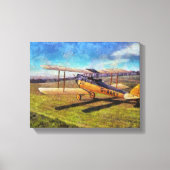 Gipsy Moth Canvas Afdruk (Voorkant)