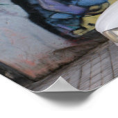 Gipsy Street Art van Las Palmas Fortune Teller Poster (Hoek)