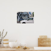 Gipsy Street Art van Las Palmas Fortune Teller Poster (Keuken)