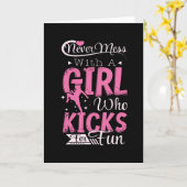 Gir Kicks for Fun Kaart (Gele Bloem)