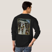 Giraal jaar 1912 in Italië Fietserend shirt voor f (Achterkant volledig)