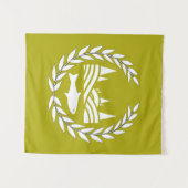 Giradan Flag - Kleine bosbouw Wandkleed (Voorkant (horizontaal))