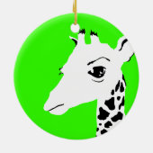 giraf keramisch ornament (Achterkant)