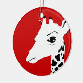 giraf keramisch ornament (Links)