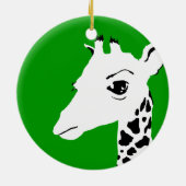 giraf keramisch ornament (Achterkant)