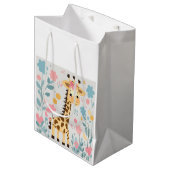 giraf medium cadeauzakje (Voorkant Gekanteld)