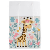 giraf medium cadeauzakje (Achterkant)