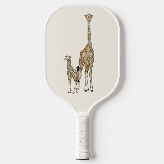 giraf pickleball paddle (Voorkant)