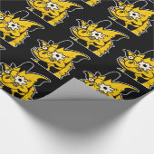 Girafa Giraffe Graffiti-pakpapier Cadeaupapier (Hoek)