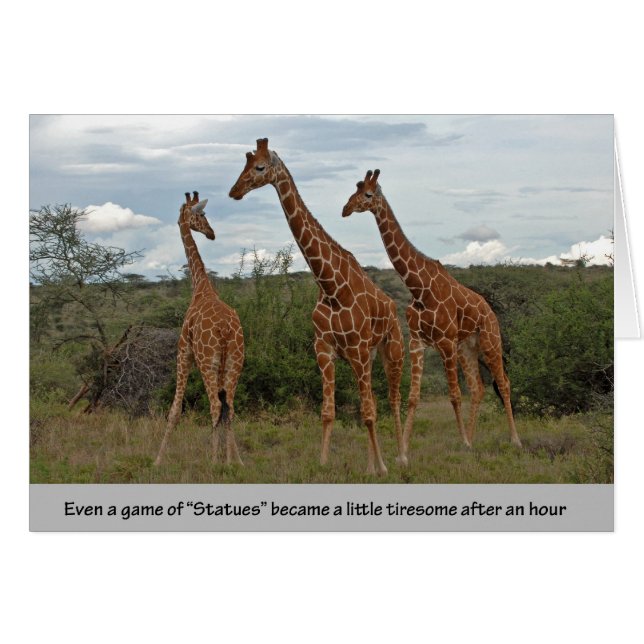 Giraffe (Voorkant Horizontaal)